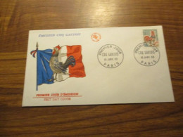 FDC - 1er Jour - France - 1965 - Le Coq Gaulois - 1960-1969