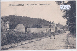 MONS-EN-LOANNOIS- RUE SAINT-MARTIN - Sonstige & Ohne Zuordnung