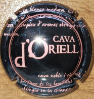 Capsule Cava D'Espagne D'ORIELL Noir & Rose Nr 01a - Mousseux