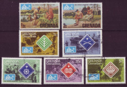 Amérique - Grenada - Scoutisme - 7 Timbres Différents - 7348 - Kiribati (1979-...)