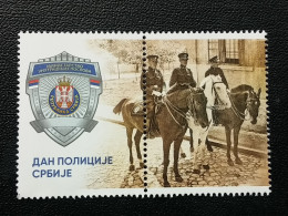 Stamp 3-14 - Serbia 2022 - VIGNETTE - Serbian Police Day - Serbien