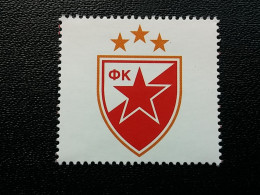 Stamp 3-14 - SERBIA 2021 - Red Star’s Family , VIGNETTE, FOOTBALL, La Famille De L'Étoile Rouge, - Serbie