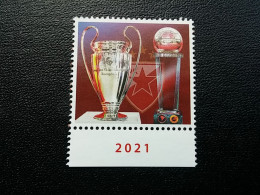 Stamp 3-14 - SERBIA 2021 - Red Star’s Family , VIGNETTE, FOOTBALL, La Famille De L'Étoile Rouge, - Serbie