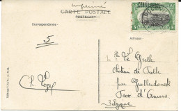 !!! CONGO, CPA DE 1910, DÉPART DE LÉOPOLDVILLE POUR TROV D'ANVERS (BELGIQUE) - Covers & Documents