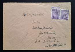 Sachsen 1946, Brief PRESSEL MeF - Storia Postale