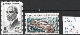 SENEGAL 250-51 ** Côte 1.20 € - Senegal (1960-...)