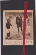 Voetbal Match Daring X Tilleur , Scheidsrechter John Langenus - Orig. Knipsel Coupure Tijdschrift Magazine - 1933 - Non Classés