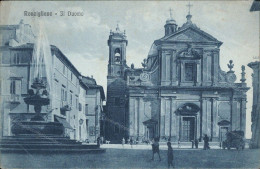 Cs271 Cartolina Ronciglione Il Duomo Provincia Di Viterbo 1934 - Viterbo