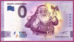 0-Euro XECY 2020-2 MERRY CHRISTMAS - FROHE WEIHNACHTEN - Pruebas Privadas