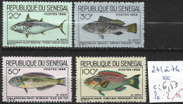 SENEGAL 271 à 74 ** Côte 6.50 € - Sénégal (1960-...)