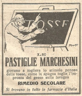 Pastiglie MARCHESINI - Pubblicità Del 1930 - Vintage Advertising - Pubblicitari