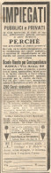 Scuole Riunite Per Corrispondenza - Roma - Pubblicità Del 1930 - Advert - Pubblicitari