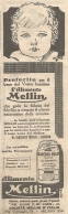 Alimento MELLIN - Pubblicità Del 1930 - Old Advertising - Pubblicitari