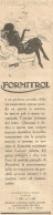 Il FORMITROL... - Pubblicità Del 1930 - Old Advertising - Pubblicitari