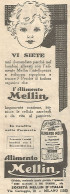 Alimento MELLIN - Pubblicità Del 1930 - Old Advertising - Pubblicitari