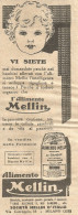 Alimento MELLIN - Pubblicità Del 1930 - Old Advertising - Pubblicitari