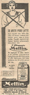 Alimento MELLIN - Pubblicità Del 1930 - Old Advertising - Pubblicitari