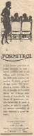 Il FORMITROL... - Pubblicità Del 1930 - Old Advertising - Pubblicitari