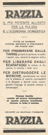 RAZZIA Il Più Potente Alleato Per.. - Pubblicità Del 1927 - Vintage Advert - Advertising