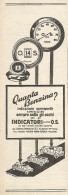  Indicatori Di Livello O.S. - Pubblicità Del 1927 - Vintage Advertising - Advertising