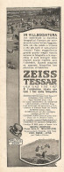 ZEISS Obbiettivo Tessar - In Villeggiatura - Pubblicità Del 1927 - Advert - Advertising