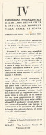 Esposizione Internazionale Arti Decorative - Pubblicità Del 1929 - Advert - Publicidad