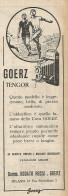 Macchina Fotografica GOERZ Tengor - Pubblicità Del 1925 - Vintage Advert - Publicités