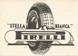 Pneumatici PIRELLI Stella Bianca - Pubblicità Del 1932 - Old Advertising - Publicités