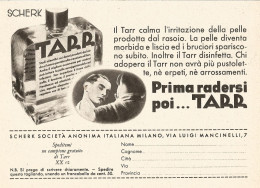 Prima Radersi Poi... TARR - Pubblicità Del 1939 - Old Advertising - Publicités