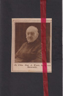 Beverwijk - Deken A. Waare - Orig. Knipsel Coupure Tijdschrift Magazine - 1924 - Unclassified