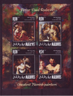 Asie - Maldives - Peter Paul Rubens - Greatest Flamish Painters - 7354 - Maldives (1965-...)