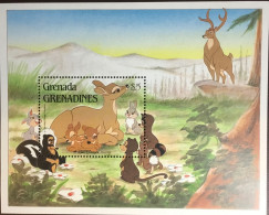 Grenada Grenadines 1988 Disney Bambi Minisheet MNH - Grenade (1974-...)