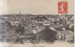 Melun Vue Generale 1908 - Melun