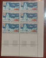 France 1968 Bloc De 6 Timbres Neuf** YV N° 1574 Expéditions Polaires - Ganze Bögen