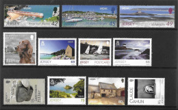 Jersey 2007 - 2020 MNH SEPAC (See Below For Details) - Jersey