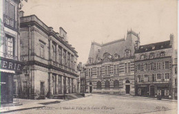 Moulins L'Hotel De Ville Et La Caisse D'Epargne  1911 - Moulins