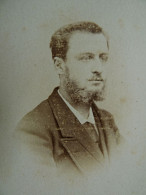 Photo CDV Disderi à Paris  Portrait Homme Grosse Barbe  Sec. Emp. CA 1865-70 - L445 - Ancianas (antes De 1900)