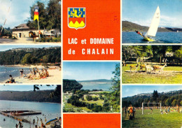 39 - Lac Et Domaine De Chalain - Multivues - Autres & Non Classés