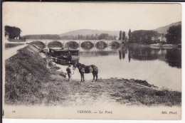 EURE - VERNON - Le Pont ( Petite Animation ) - ND. Phot. - N° 11 - Vernon