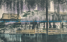 R074495 Old Postcard. Terrace On The Lake - World