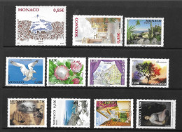 Monaco 2007 - 2020 MNH SEPAC Cat £54+ - Unused Stamps