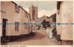 R075281 The Cross And Church. Minehead. Sweetman Publication. Solograph Series D - Wereld