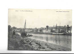 CPA DPT 56  AURAY, , LE PORT DE SAINT GOUSTAN En 1904! - Auray