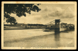 CPA - (56) Lorient - Le Scorff Et Le Pont Saint Christophe (Oblitération à étudier) (Rare Griffe De Gare Guiscrif) - Lorient