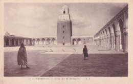 Tunisie, Kairouan, Cour De La Grande Mosquée - Tunisie