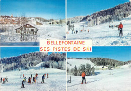 39 - Bellefontaine - Ses Pistes De Ski - Multivues - Autres & Non Classés