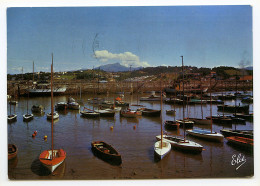 SAINT-JEAN-DE-LUZ - Bateaux Dans Le Port, Au Fond, La Rhune - Saint Jean De Luz