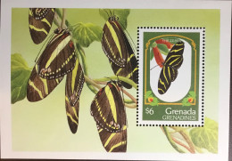 Grenada Grenadines 1993 Butterflies Minisheet MNH - Farfalle