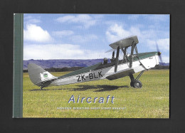 New Zealand 2001 MNH Aircraft SP2 Booklet - Carnets