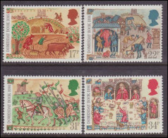 1986 Medieval Life. Doomsday Book Unmounted Mint. - Unused Stamps